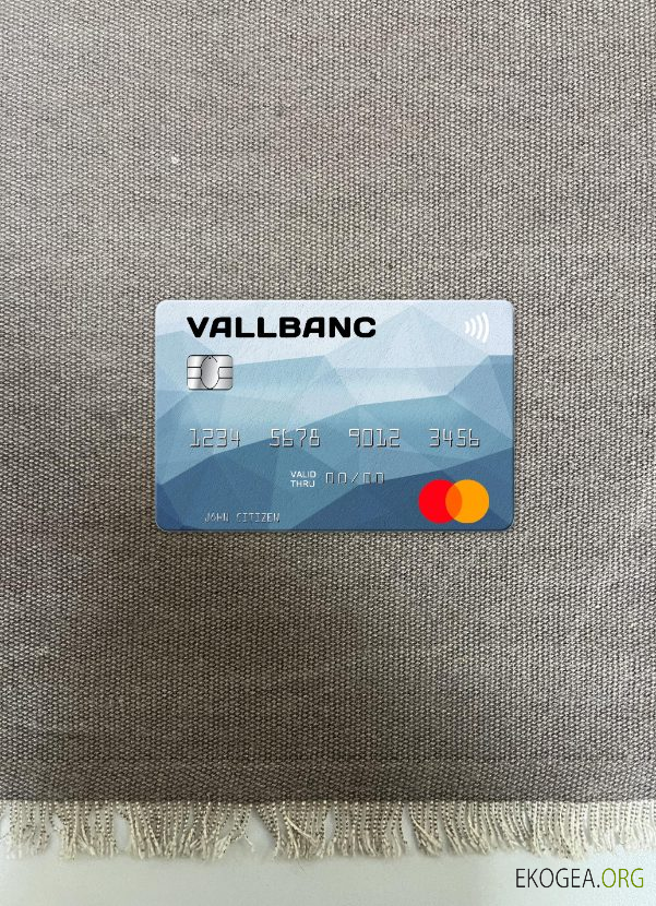 Andorre Vall Banc mastercard photolook recto